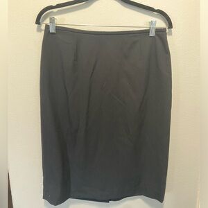 Calvin Klein Navy Blue Pencil Skirt